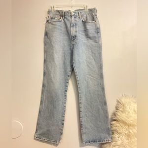 AGOLDE PINCH WAIST KICK JEAN BNWT SIZE 29 RIPTIDE